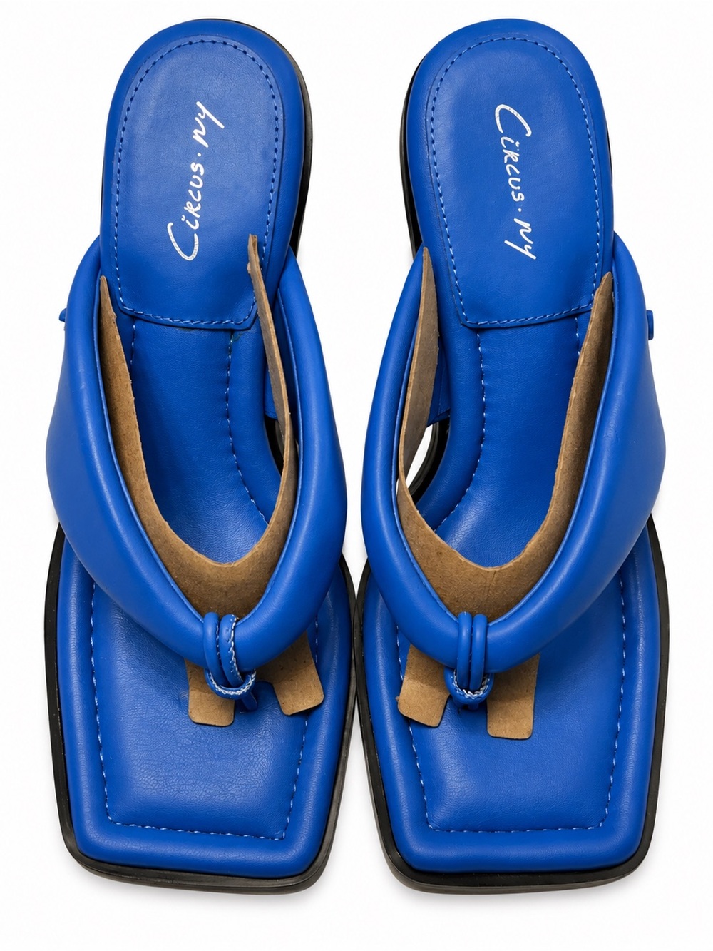 Circus by Sam Edelman “Skeet” Cobalt Blue Heeled Thong Sandals – 8.5M - Picture 2 of 5
